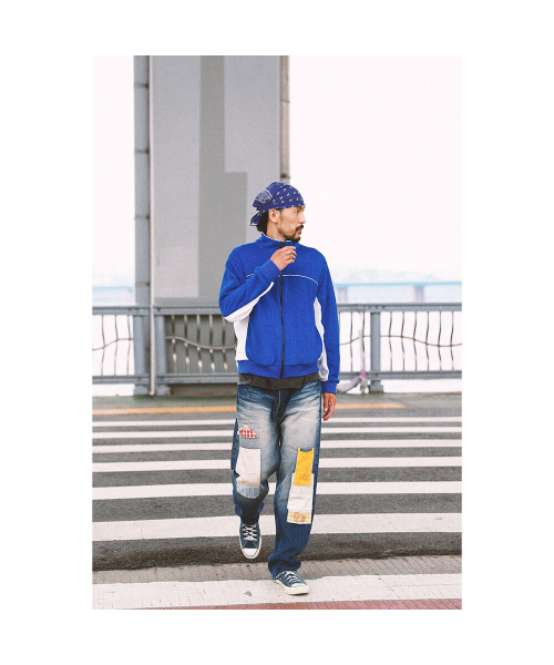 GOODNIES(グーニーズ)の「カットリッシュパッチワークデニムパンツ(デニムパンツ・メンズ・その他・LARGE/X-LARGE)」の7枚目の写真