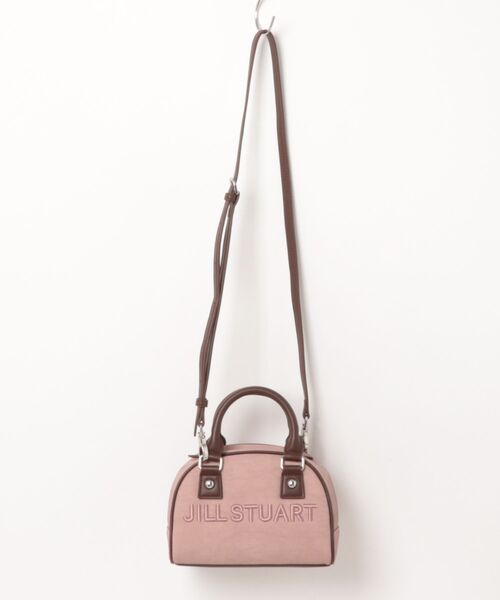 JILL STUART(ジルスチュアート)の「JILL STUART(ジル スチュアート) パネルデニム ミニボストン(ショルダーバッグ・レディース・サックスブルー/ネイビー/ピンク・FREE)」の3枚目の写真