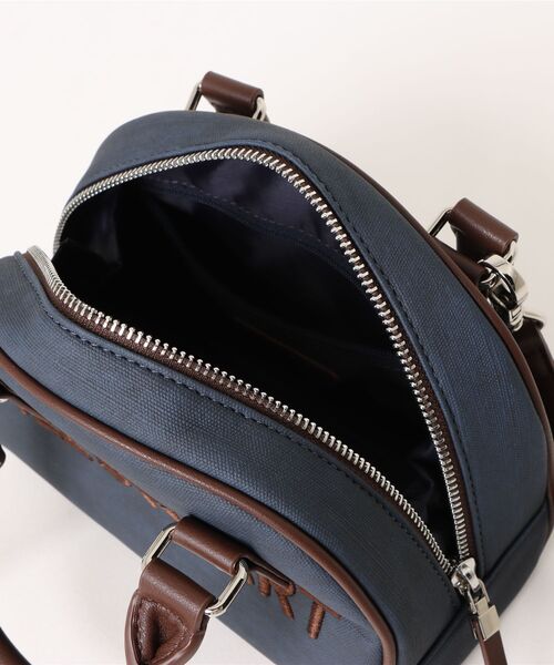 JILL STUART(ジルスチュアート)の「JILL STUART(ジル スチュアート) パネルデニム ミニボストン(ショルダーバッグ・レディース・サックスブルー/ネイビー/ピンク・FREE)」の6枚目の写真