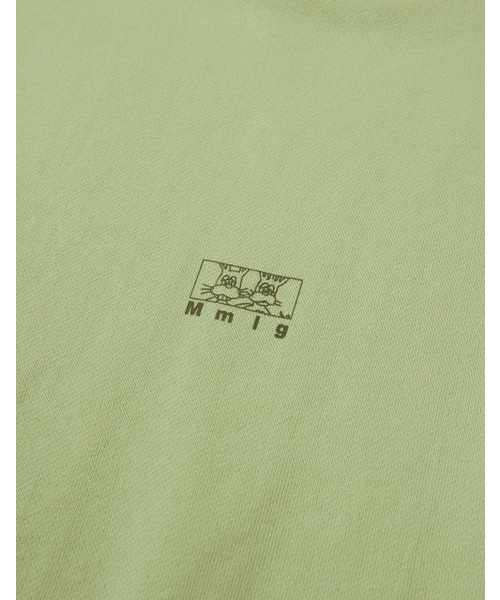 MMLG（エムエムエルジー）の「[Mmlg] Mm RABBITS PICNIC SWEAT (BABY LEAF)（スウェット・レディース・その他・SMALL/MEDIUM/LARGE/X-LARGE）」の5枚目の写真