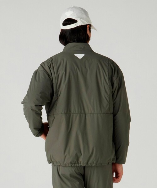 メンズ カルバック スタンド ブルゾン 防風 ヨコストレッチ 撥水 透湿