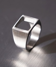 1111clothing（ワンフォークロージング）の「スクエアカット チタンリング / Square Cut Titanium Ring（リング）」