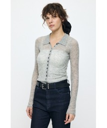 SHEER KNIT シャツ