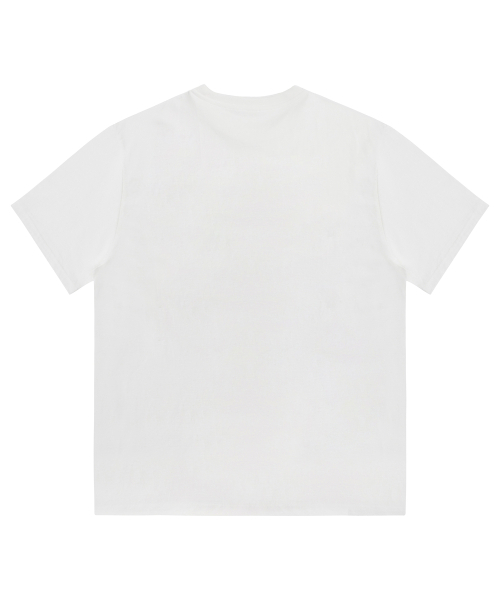 CACTUSDONUTMARKET(カクタスドーナツマーケット)の「Black Punch T-Shirt - White(Tシャツ/カットソー・レディース・その他・MEDIUM/LARGE)」の15枚目の写真