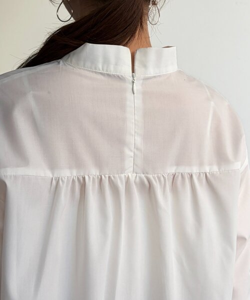 Chez toi（シェトワ）の「ボウタイブラウス（シャツ/ブラウス・レディース・ホワイト/ブラック・FREE）」の8枚目の写真