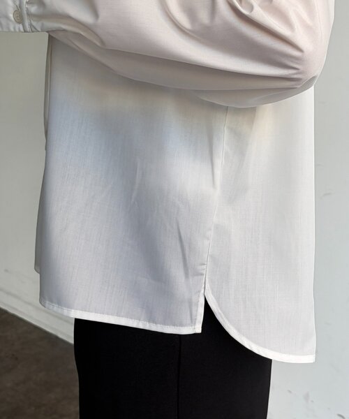 Chez toi（シェトワ）の「ボウタイブラウス（シャツ/ブラウス・レディース・ホワイト/ブラック・FREE）」の10枚目の写真