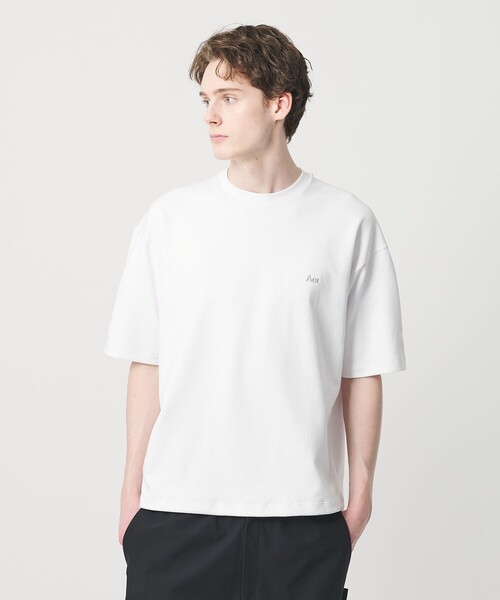 Aer(エアー)の「<Aer x BEAUTY&YOUTH>DELTA SLX クルーネック Tシャツ 吸水速乾 ストレッチ(Tシャツ/カットソー・メンズ・ホワイト/ブラック・S/M/L)」の1枚目の写真