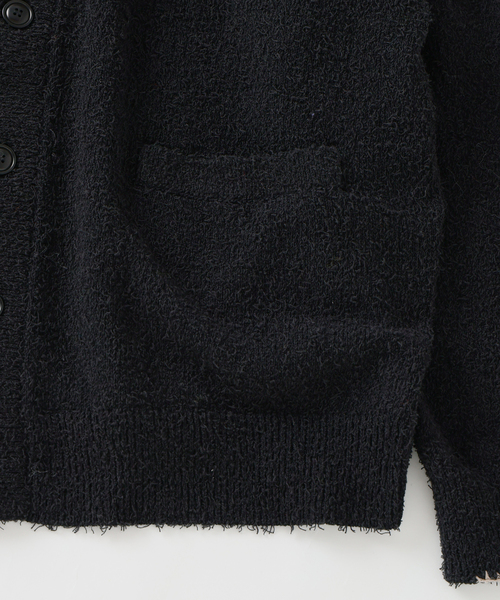 JOURNAL STANDARD J.S HOMESTEAD(ジャーナルスタンダードホームステッド)の「J.S.Homestead / ハンド ステッチ ビアード カーディガン(カーディガン/ボレロ・メンズ・ブラック/キャメル/レンガ・MEDIUM/LARGE)」の10枚目の写真