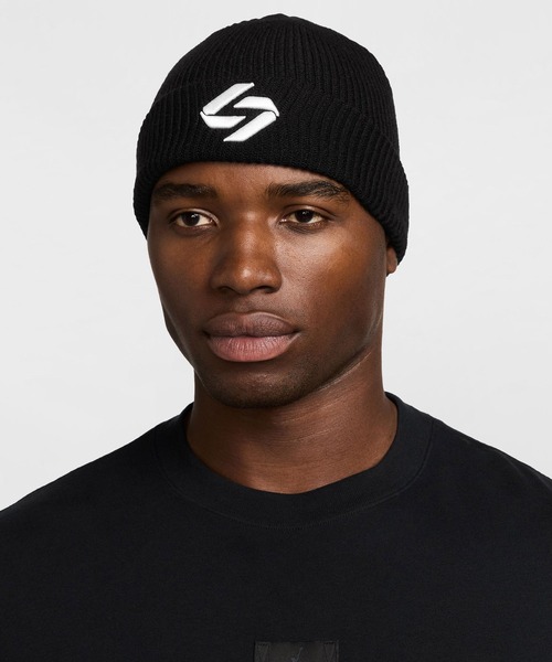 JORDAN BRAND(ジョーダンブランド)の「JORDAN BRAND PEAK BEANIE LUKA DONCIC / ジョーダン ブランド ピーク ビーニー ルカ ドンチッチ / NIKE【SP】(ニットキャップ/ビーニー・メンズ・ブラック・ONE SIZE)」の2枚目の写真