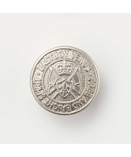 EASTBOY(イーストボーイ)の「ジャケット シルバーエンブレム ブレザー 制服 学生 中学 高校 スクール 入学式 卒業式(テーラードジャケット・キッズ・ネイビー/チャコール・7号/9号/11号/13号)」の4枚目の写真