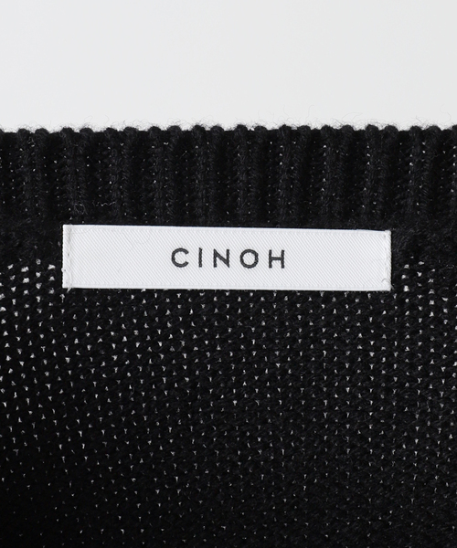 CINOH/チノ 】 BORDER CREWNECK（ニット/セーター）｜CINOH（チノ）の