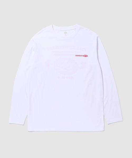 Mac-House（マックハウス）の「Tグラフィックス 中華飯店　長袖Ｔシャツ（ユニーク中華＆酒モチーフ／ユニセックス）（Tシャツ/カットソー・メンズ・ブラック/グレー/ホワイト/ネイビー/レッド・S/XL/L/M）」の10枚目の写真