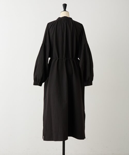 BEARDSLEY（ビアズリー）の「コットンリネンロングワンピース（ワンピース・レディース・ブラック/ブラウン・FREE）」の11枚目の写真