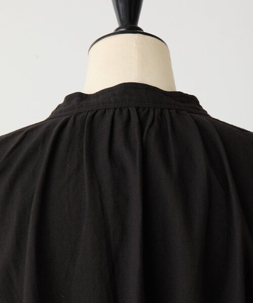 BEARDSLEY（ビアズリー）の「コットンリネンロングワンピース（ワンピース・レディース・ブラック/ブラウン・FREE）」の12枚目の写真