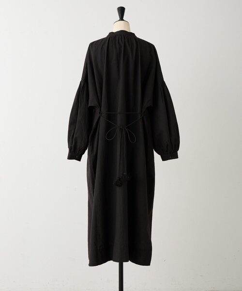 BEARDSLEY（ビアズリー）の「コットンリネンロングワンピース（ワンピース・レディース・ブラック/ブラウン・FREE）」の15枚目の写真