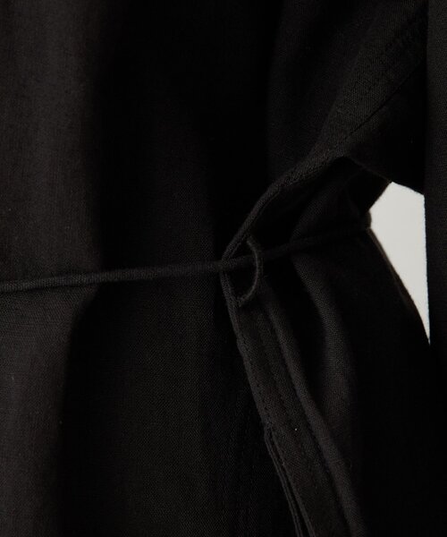 BEARDSLEY（ビアズリー）の「コットンリネンロングワンピース（ワンピース・レディース・ブラック/ブラウン・FREE）」の17枚目の写真