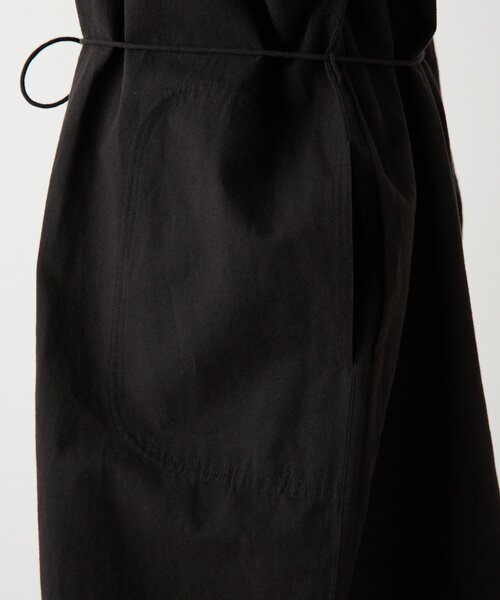 BEARDSLEY（ビアズリー）の「コットンリネンロングワンピース（ワンピース・レディース・ブラック/ブラウン・FREE）」の18枚目の写真