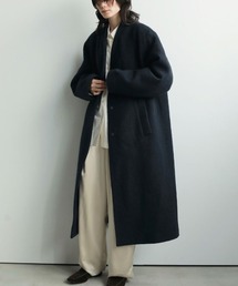 anuke | anuke Collarless Cocoon Coat 62520003(ブルゾン)