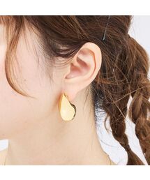 Rouge vif | 【MC STUDIO/エムシースタジオ】ティアドロップ オーバルピアス(ピアス（両耳用）)