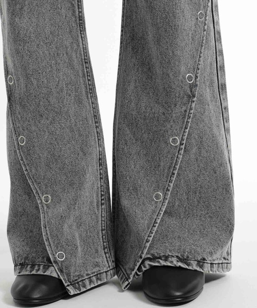 HARE（ハレ）の「パーツスリムデニムパンツ(HARE)（デニムパンツ・メンズ・グレー/ブラック・SMALL/MEDIUM）」の20枚目の写真