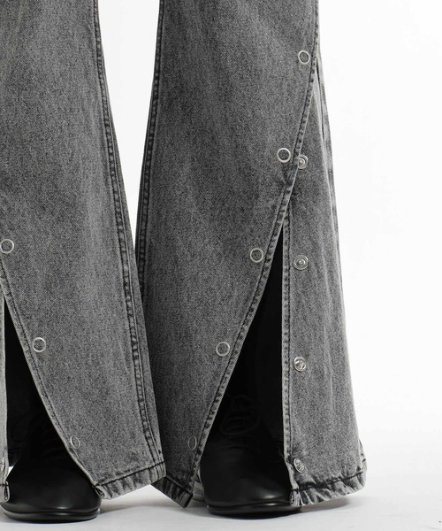 HARE（ハレ）の「パーツスリムデニムパンツ(HARE)（デニムパンツ・メンズ・グレー/ブラック・SMALL/MEDIUM）」の21枚目の写真