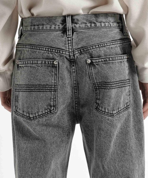 HARE（ハレ）の「パーツスリムデニムパンツ(HARE)（デニムパンツ・メンズ・グレー/ブラック・SMALL/MEDIUM）」の22枚目の写真