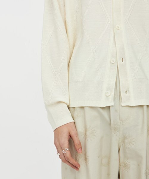 YOUTH(ユース)の「Fringe Knit Collar Cardigan(カーディガン/ボレロ・メンズ・その他・LARGE/MEDIUM)」の5枚目の写真