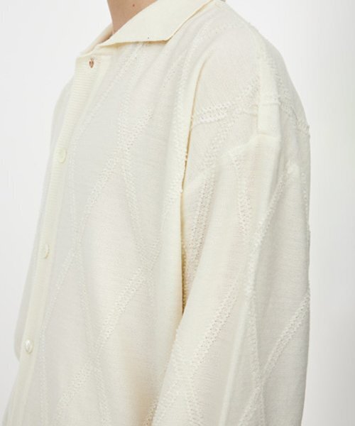 YOUTH(ユース)の「Fringe Knit Collar Cardigan(カーディガン/ボレロ・メンズ・その他・LARGE/MEDIUM)」の4枚目の写真