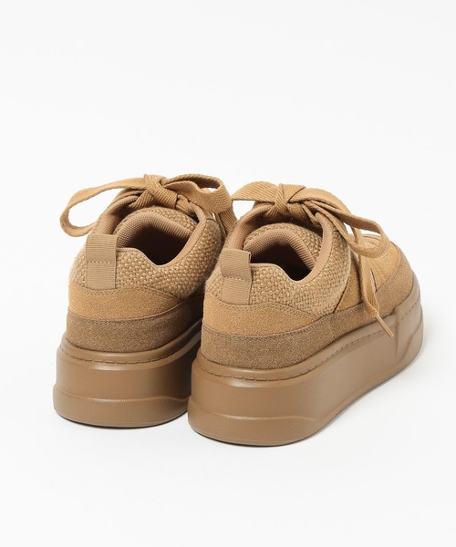 niko and...（ニコアンド）の「オリジナル切り替え厚底スニーカー（スニーカー・レディース・ブラウン/アイボリー・LARGE/MEDIUM）」の8枚目の写真