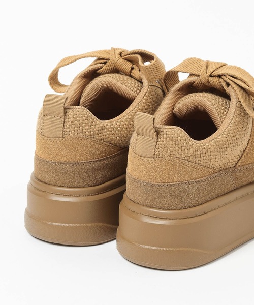 niko and...（ニコアンド）の「オリジナル切り替え厚底スニーカー（スニーカー・レディース・ブラウン/アイボリー・LARGE/MEDIUM）」の15枚目の写真