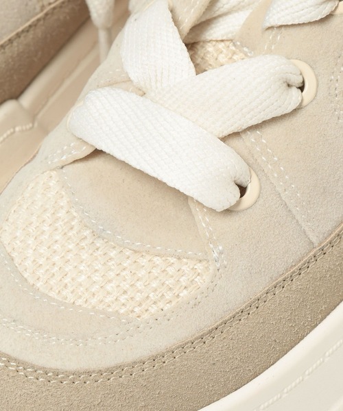 niko and...（ニコアンド）の「オリジナル切り替え厚底スニーカー（スニーカー・レディース・ブラウン/アイボリー・LARGE/MEDIUM）」の17枚目の写真