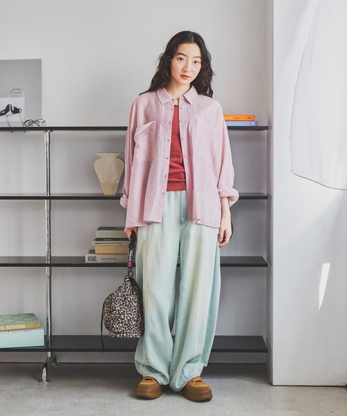 niko and...（ニコアンド）の「《抗菌消臭》切り替え厚底スニーカー（スニーカー・レディース・ブラウン/アイボリー・LARGE/MEDIUM）」の22枚目の写真