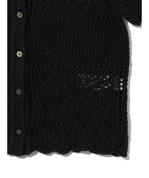 Levi's(リーバイス)の「Levi's/リーバイス スザンナ フローラル クロシェ シャツ(シャツ/ブラウス・レディース・ブラック・M/S/XS)」の8枚目の写真