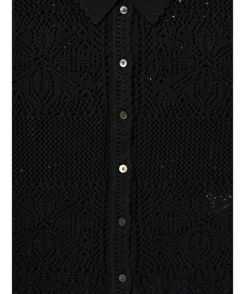 Levi's(リーバイス)の「Levi's/リーバイス スザンナ フローラル クロシェ シャツ(シャツ/ブラウス・レディース・ブラック・M/S/XS)」の9枚目の写真