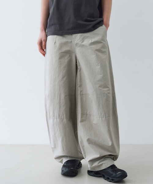 Big Unionの「3Dワイドバルーンパンツ(ライトグレー)(その他パンツ・メンズ・その他・S/M/L/XS)」の1枚目の写真