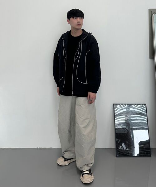 Big Unionの「3Dワイドバルーンパンツ(ライトグレー)(その他パンツ・メンズ・その他・S/M/L/XS)」の6枚目の写真