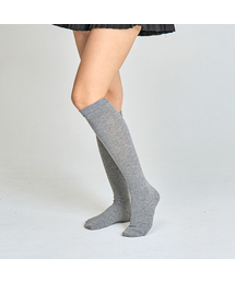 AONE（エーワン）の「[2パック] レディーススタンダードミディアムニーハイソックス（ソックス/靴下）」