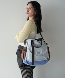 SANSeLF | 【SANSeLF】スクエアナイロンショルダーバッグ saa26s006(ショルダーバッグ)