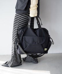 SANSeLF | 【SANSeLF】スクエアナイロンショルダーバッグ saa26s006(ショルダーバッグ)