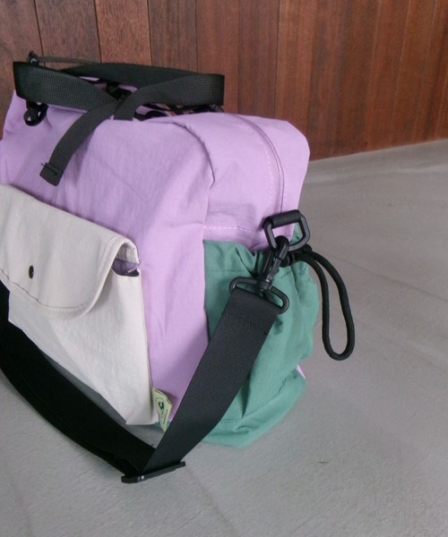 SANSeLF（サンセルフ）の「【SANSeLF】スクエアナイロンショルダーバッグ saa26s006（ショルダーバッグ・レディース・ライトパープル/グレー/ブラック・FREE）」の18枚目の写真