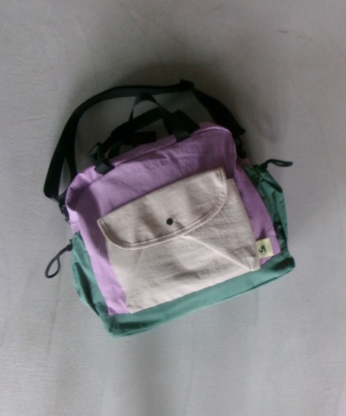 SANSeLF（サンセルフ）の「【SANSeLF】スクエアナイロンショルダーバッグ saa26s006（ショルダーバッグ・レディース・ライトパープル/グレー/ブラック・FREE）」の19枚目の写真