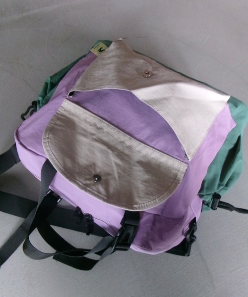 SANSeLF（サンセルフ）の「【SANSeLF】スクエアナイロンショルダーバッグ saa26s006（ショルダーバッグ・レディース・ライトパープル/グレー/ブラック・FREE）」の20枚目の写真