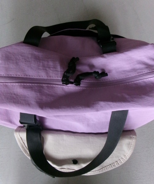 SANSeLF（サンセルフ）の「【SANSeLF】スクエアナイロンショルダーバッグ saa26s006（ショルダーバッグ・レディース・ライトパープル/グレー/ブラック・FREE）」の22枚目の写真
