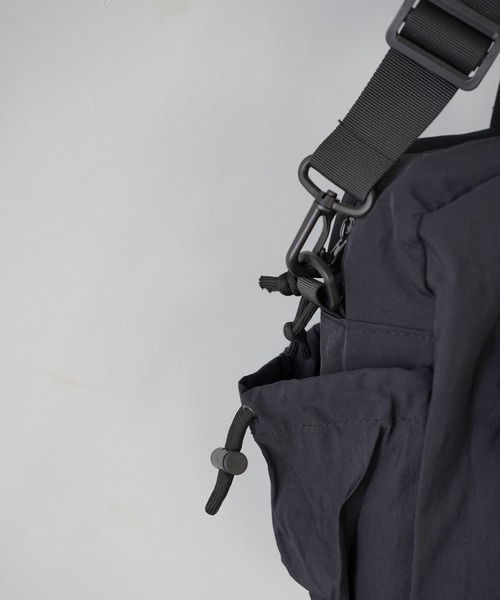 SANSeLF（サンセルフ）の「【SANSeLF】スクエアナイロンショルダーバッグ saa26s006（ショルダーバッグ・レディース・ライトパープル/グレー/ブラック・FREE）」の14枚目の写真