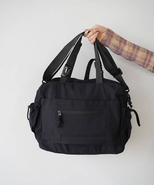 SANSeLF（サンセルフ）の「【SANSeLF】スクエアナイロンショルダーバッグ saa26s006（ショルダーバッグ・レディース・ライトパープル/グレー/ブラック・FREE）」の16枚目の写真