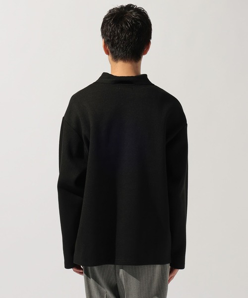 niko and...（ニコアンド）の「襟付きＶネックプルオーバー（Tシャツ/カットソー・メンズ・ブラック/ブラウン/ライトグリーン・LARGE/MEDIUM）」の15枚目の写真