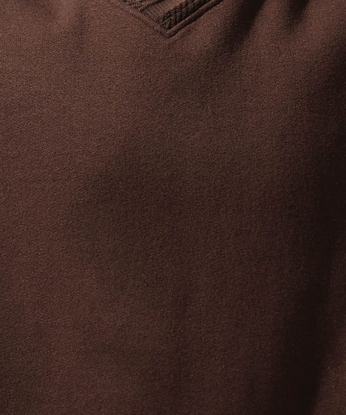 niko and...（ニコアンド）の「襟付きＶネックプルオーバー（Tシャツ/カットソー・メンズ・ブラック/ブラウン/ライトグリーン・LARGE/MEDIUM）」の21枚目の写真