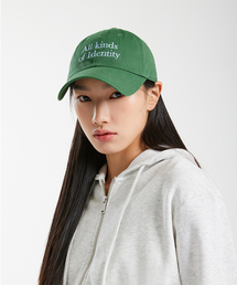 AKIII CLASSIC（アキクラシック）の「ヴィンテージカラー レタリング ボールキャップ グリーン（キャップ）」