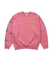 FALL IN LOVE SWEATSHIRTS PINK (VH2DFUM445A)