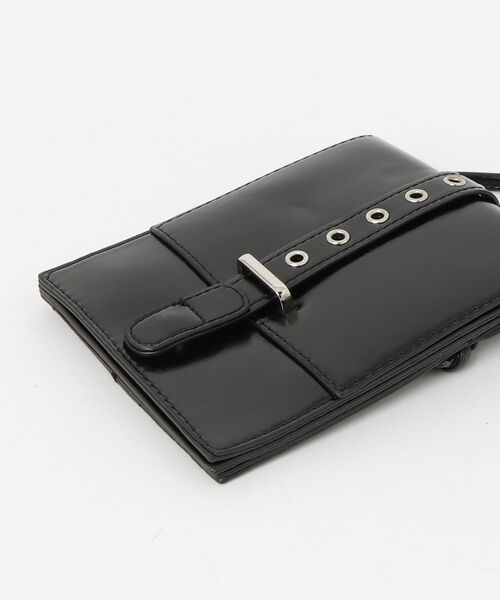 VACANCY(ヴァカンシー)の「バックルデザインミニショルダーバッグ/ポシェット(ショルダーバッグ・レディース・ブラック/グレー・FREE)」の7枚目の写真